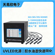 天易欣多通道UVLED點光源紫外光固化機