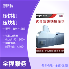 BM-12531恩派特1250噸不銹鋼刨花壓餅機(jī)