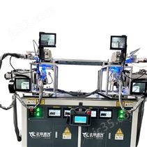 電視機背板四槍頭連續光纖激光焊接機